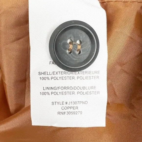 NWT Thread &amp; Supply Polar Fleece Shacket. Toasted Coconut. Size XL