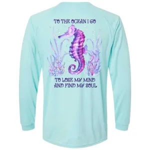 Ocean Soul Performance Sun Shirt (Aqua)