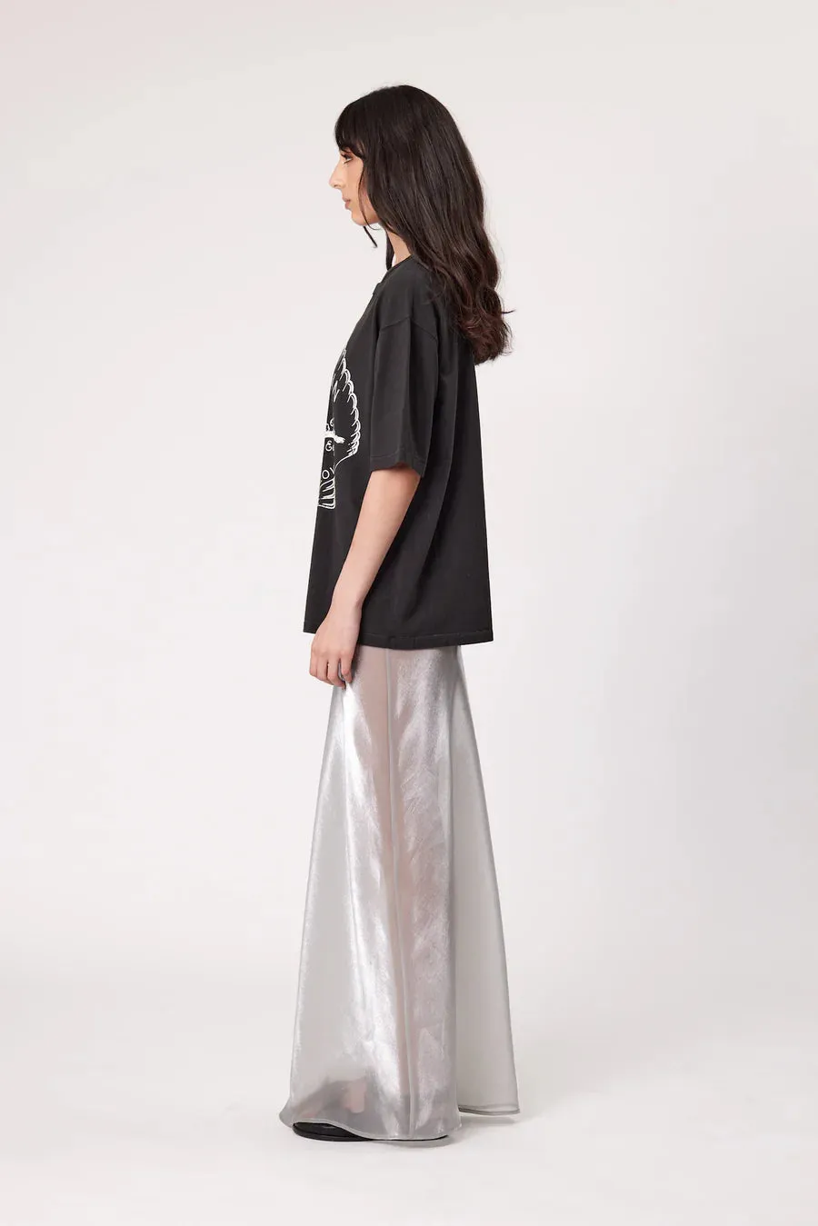 Ocean's Edge Tee Washed Blk