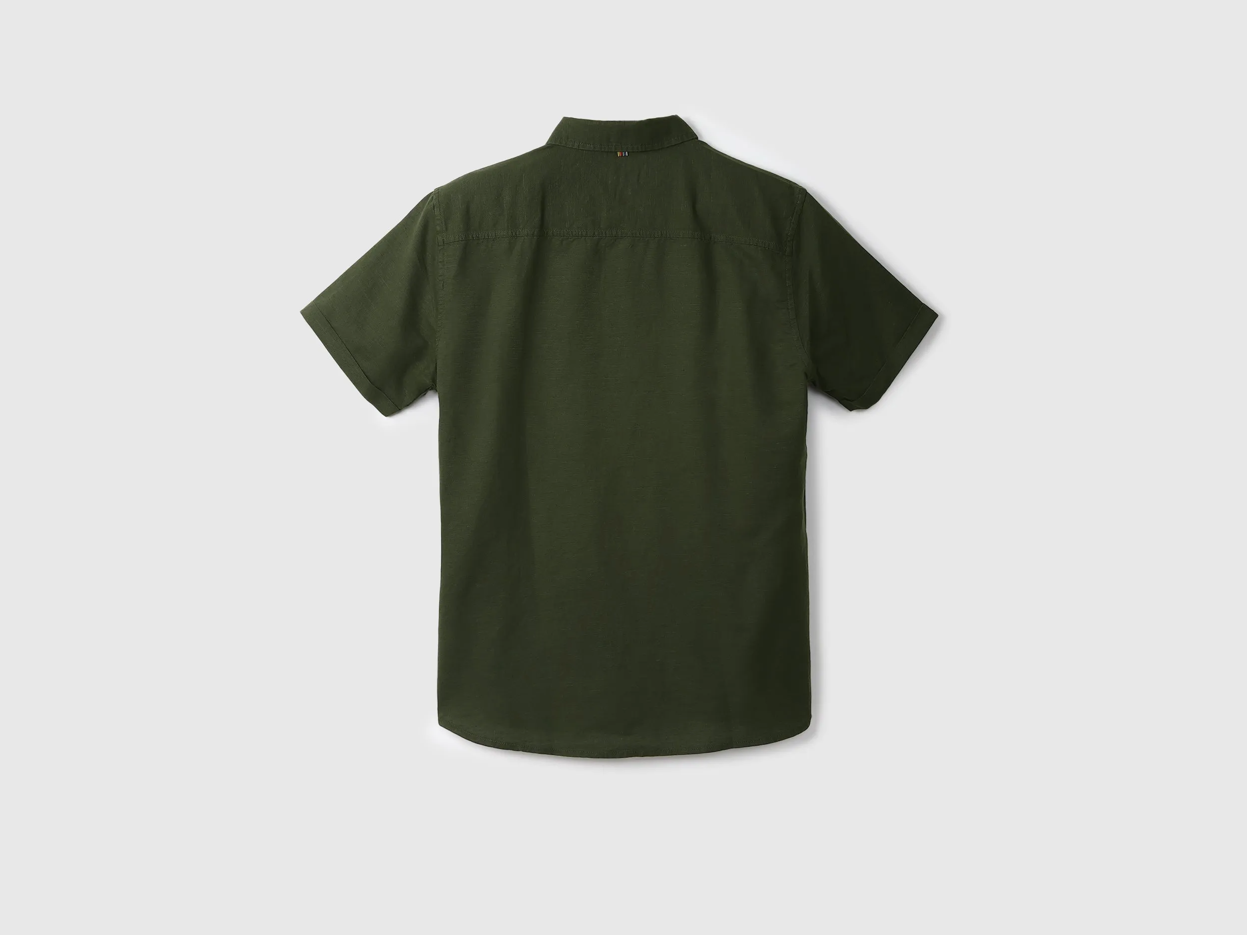 Olive Linen Shirt