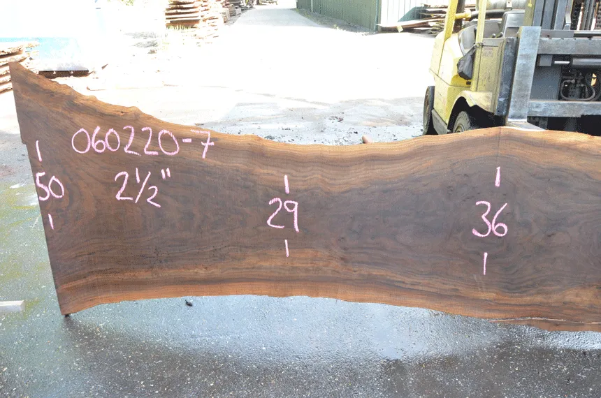 Oregon Black Walnut Slab 060220-07