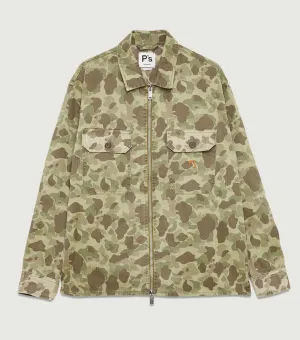 Over shirt Billy Herringbone double camouflage