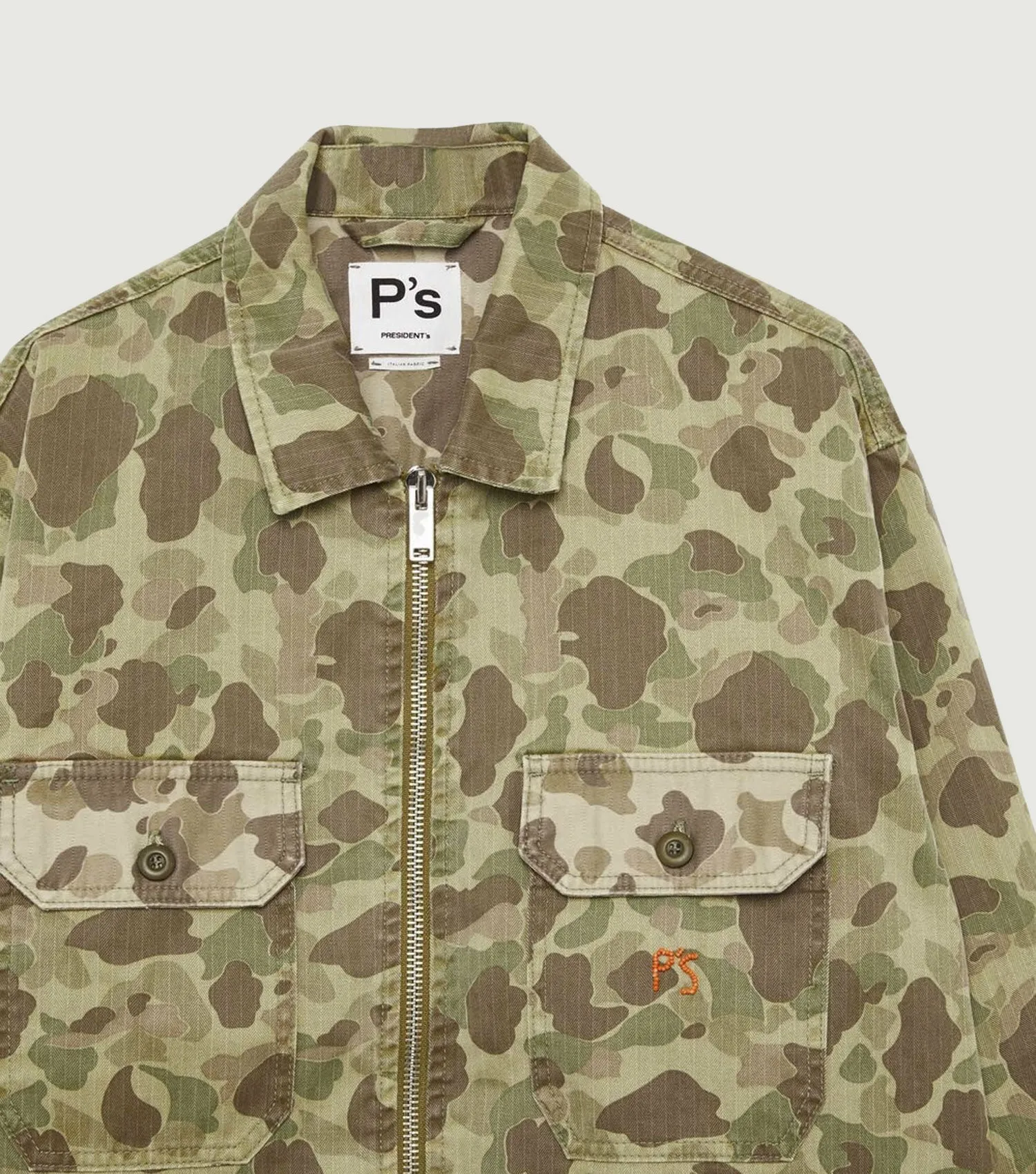 Over shirt Billy Herringbone double camouflage