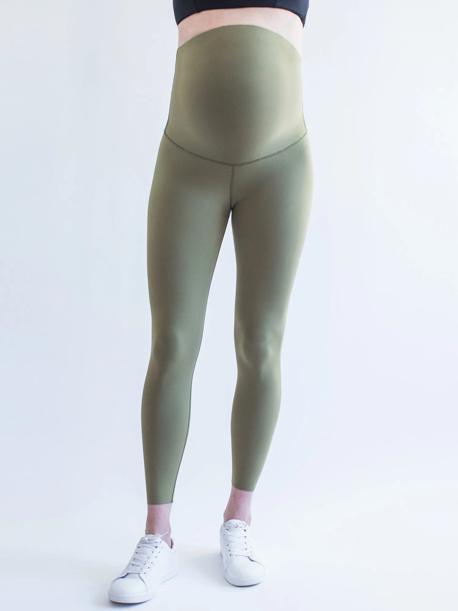 OVER THE BUMP MATERNITY SHAPE PANTS, SAGE