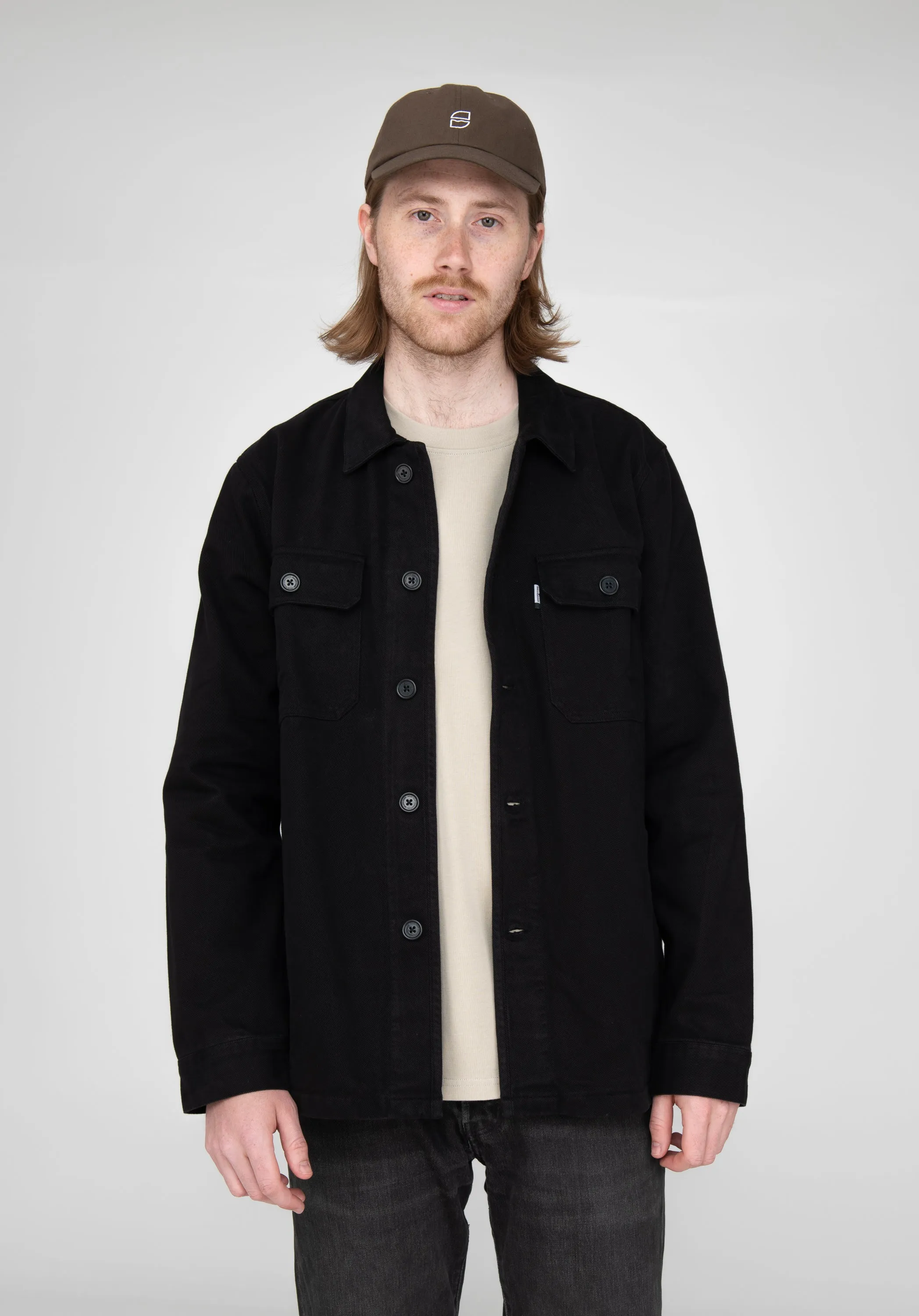 Overshirt Skagen Schwarz