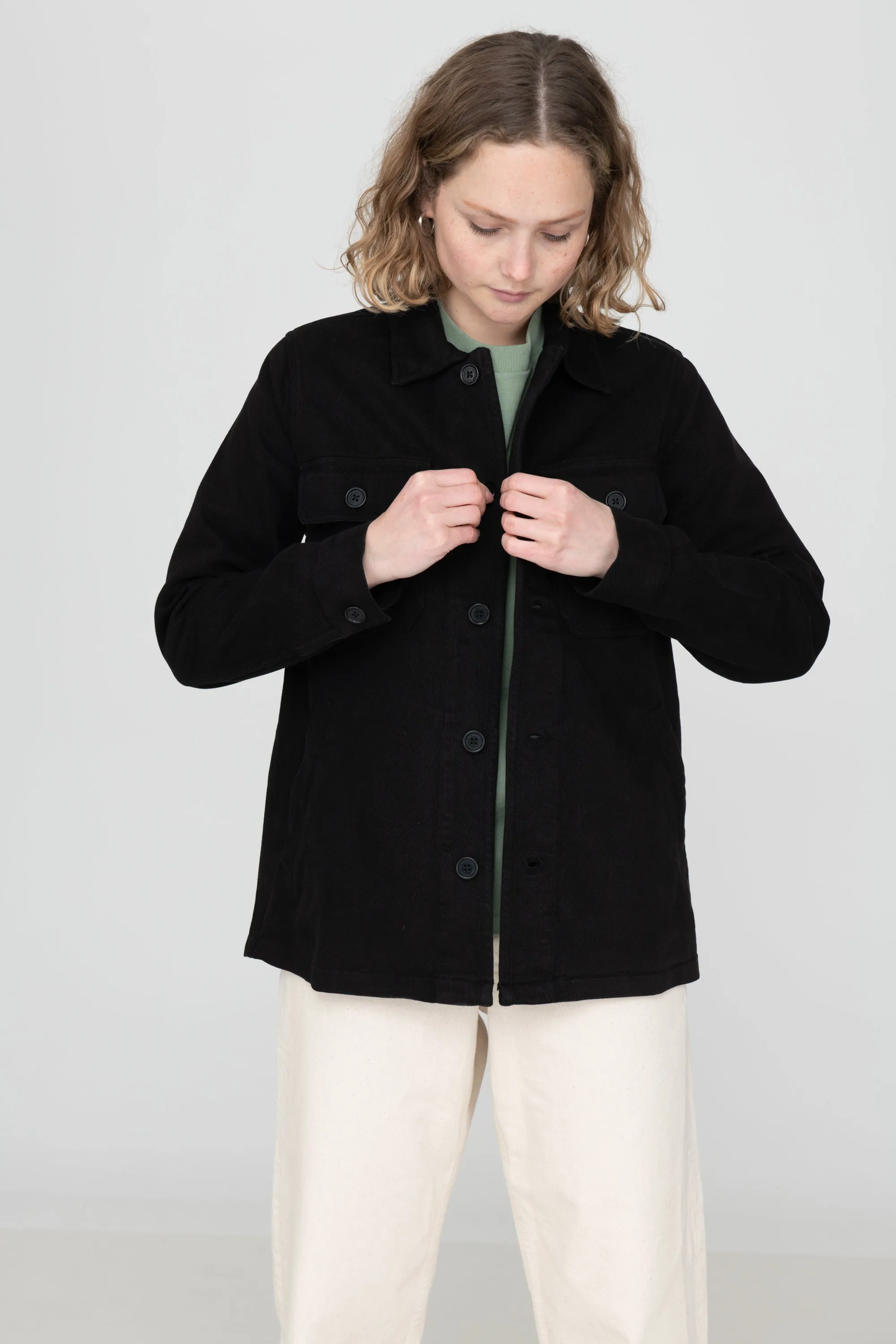 Overshirt Skagen Schwarz