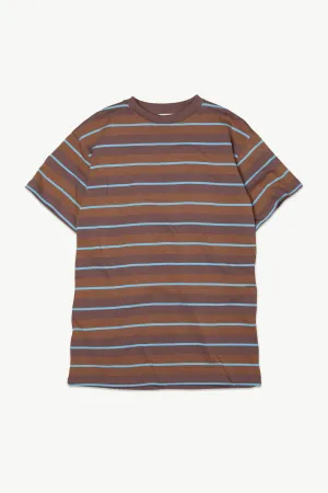 Oversized Tee Dress - Rose Taupe & Russet