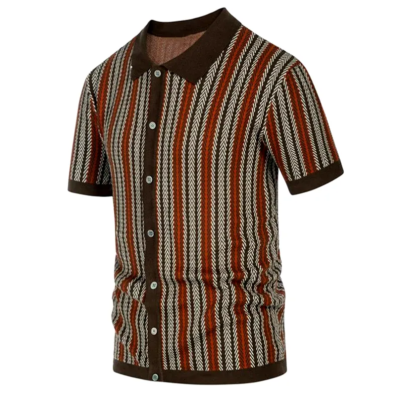 Palermo Jacquard Knit Shirt