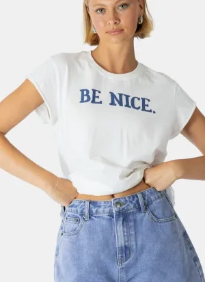 Paper Heart Be Nice Tee