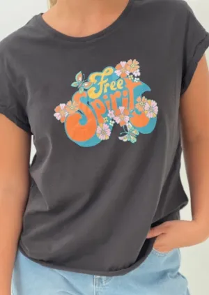 Paper Heart Free Spirit Vintage Tee