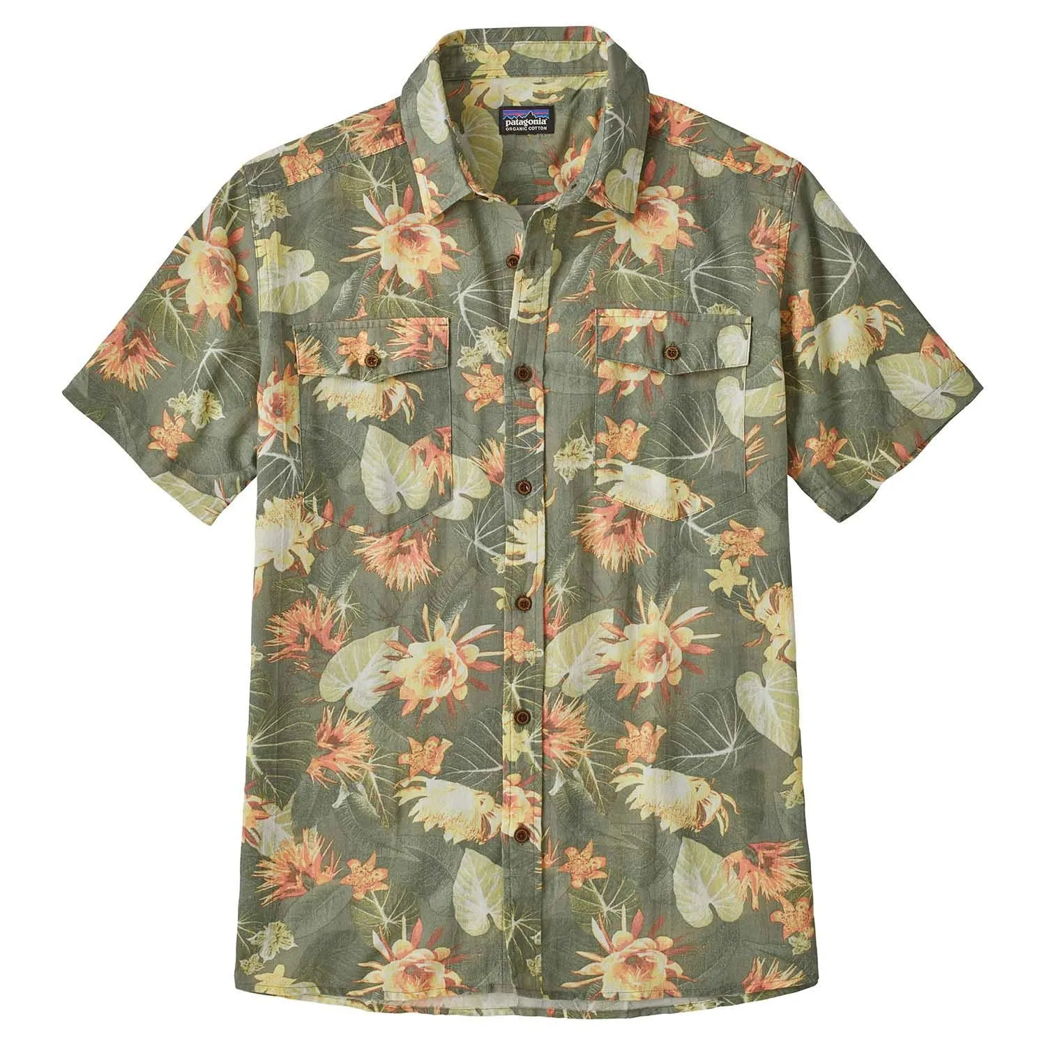 Patagonia Men's Steersman Shirt - Yosemite Natives/Desert Sage