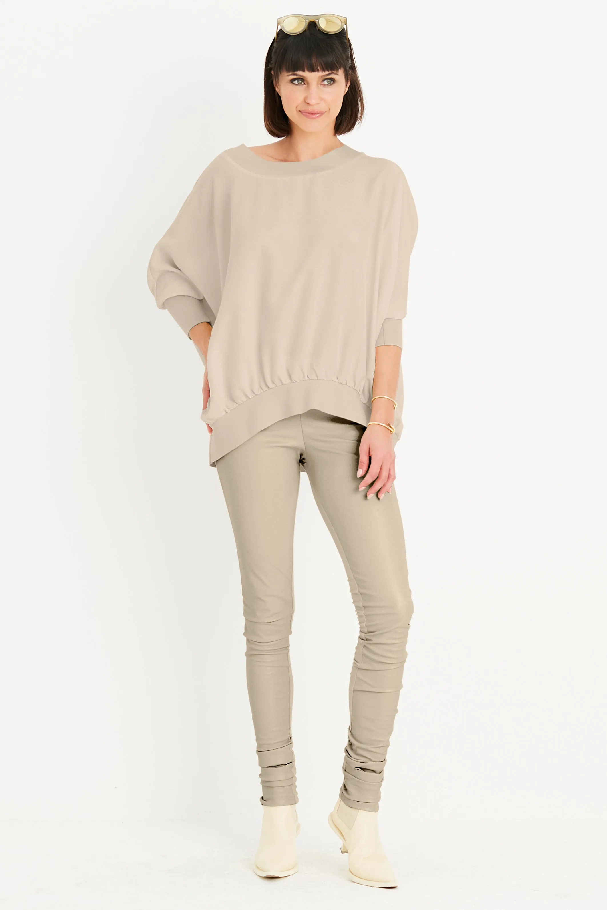 Peachskin Bubble Top