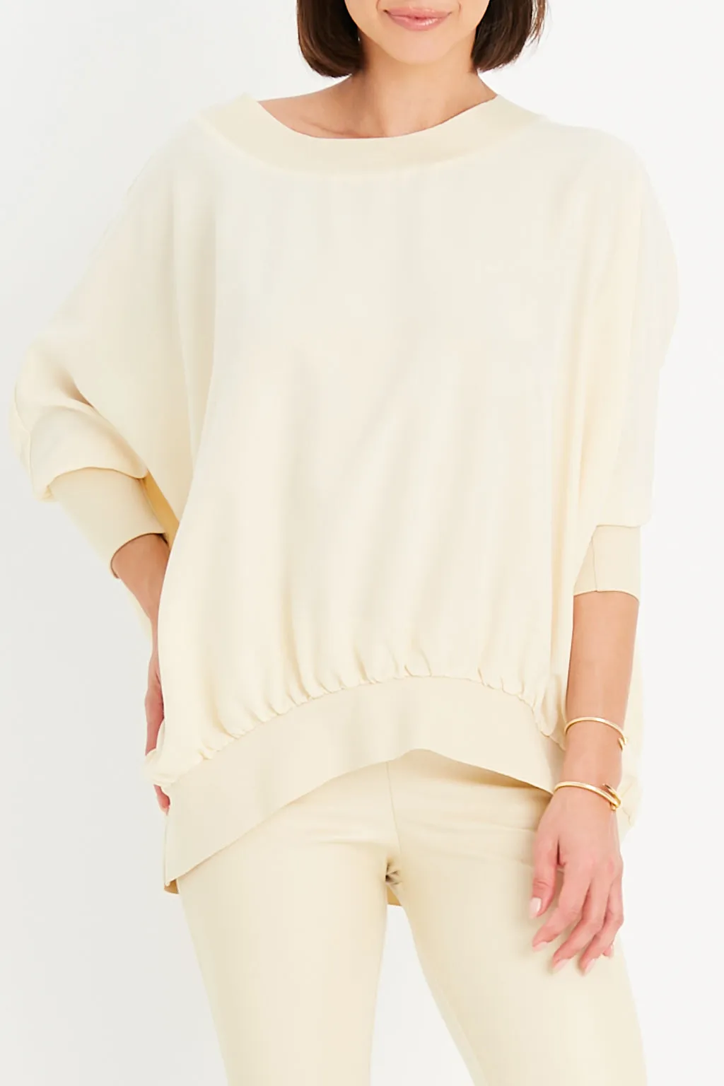 Peachskin Bubble Top