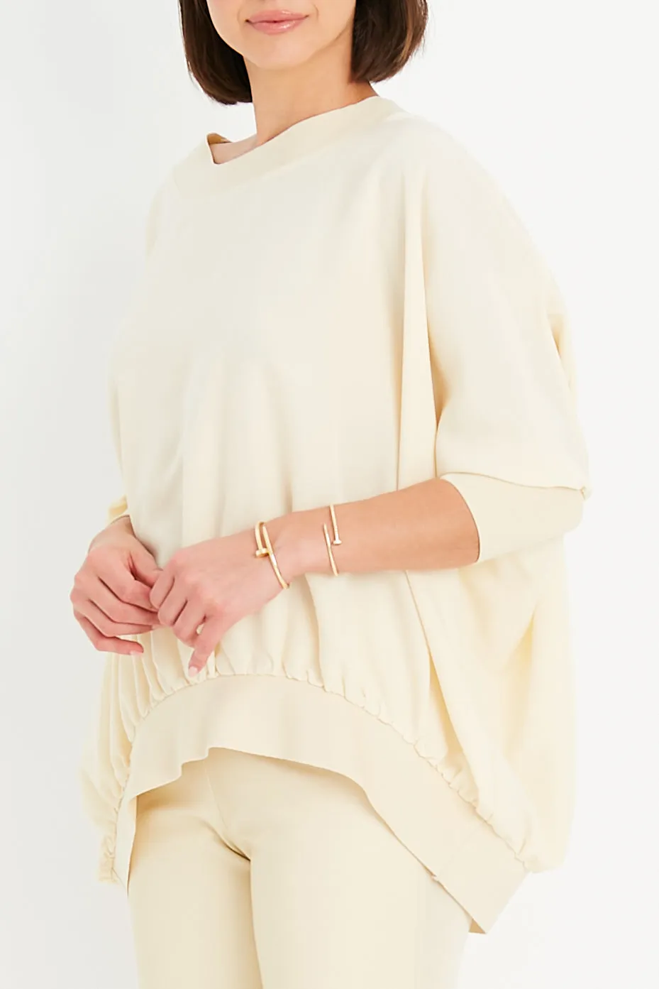 Peachskin Bubble Top