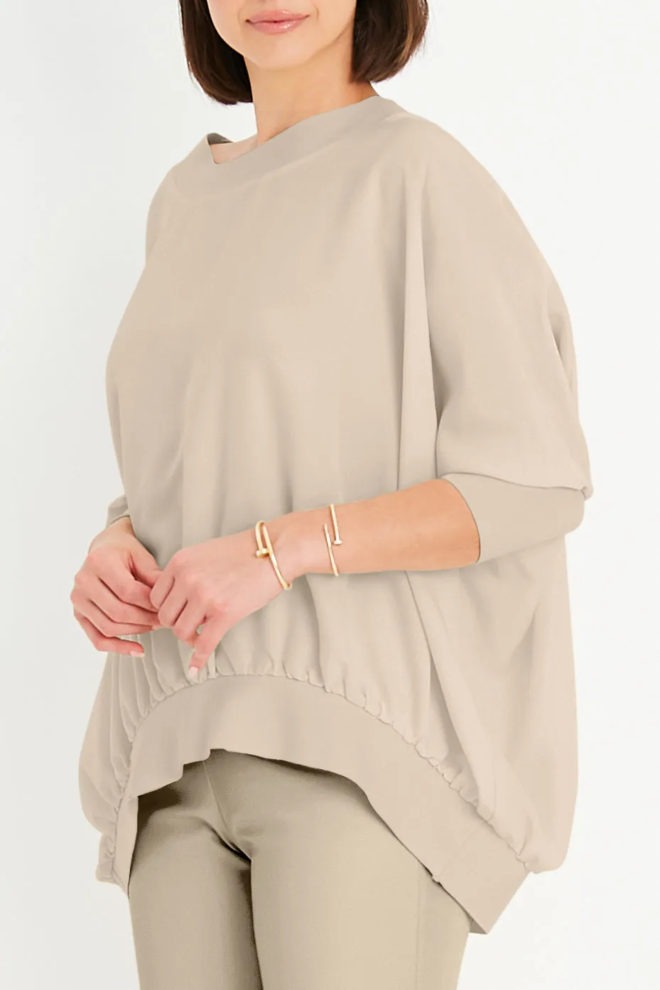 Peachskin Bubble Top