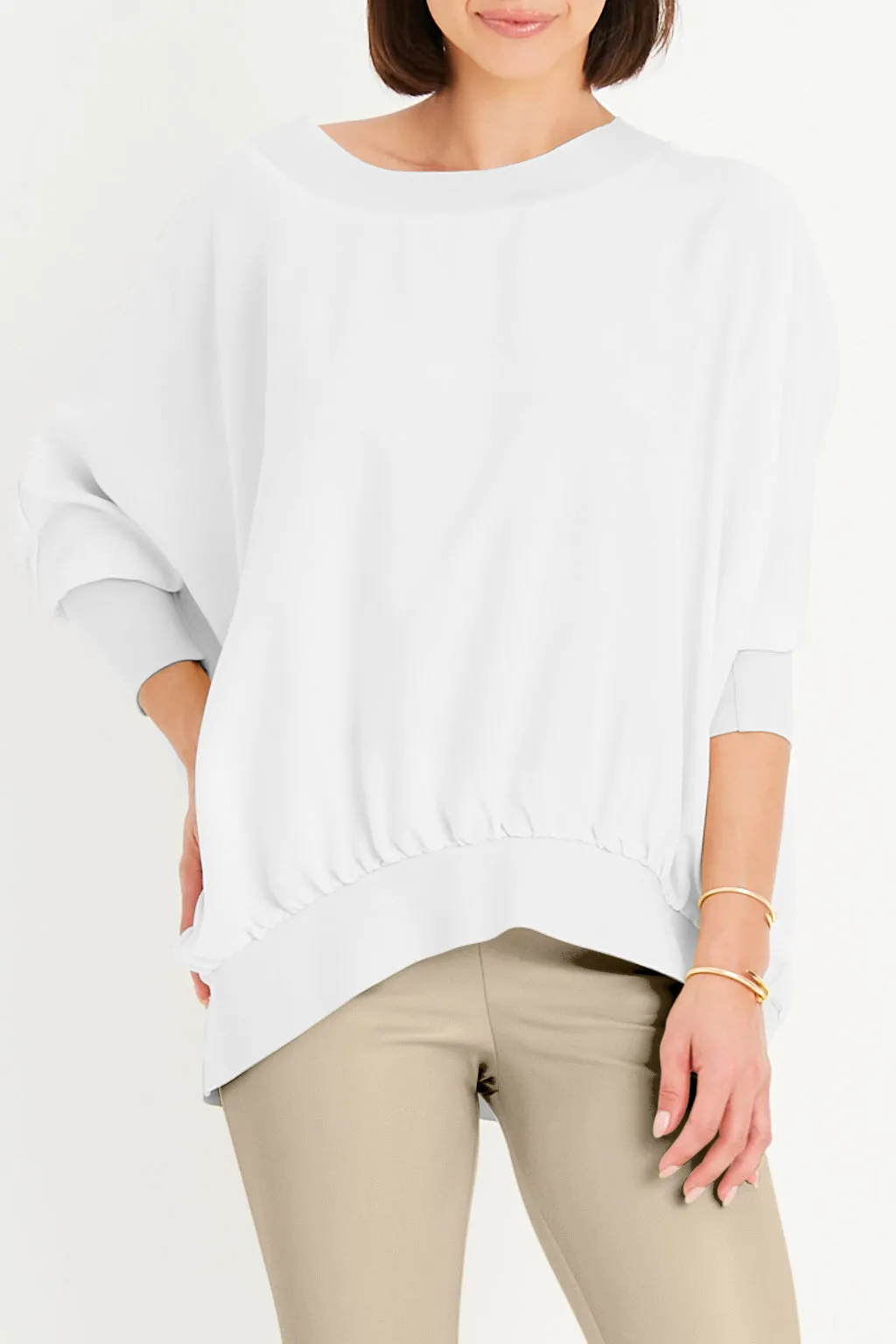 Peachskin Bubble Top