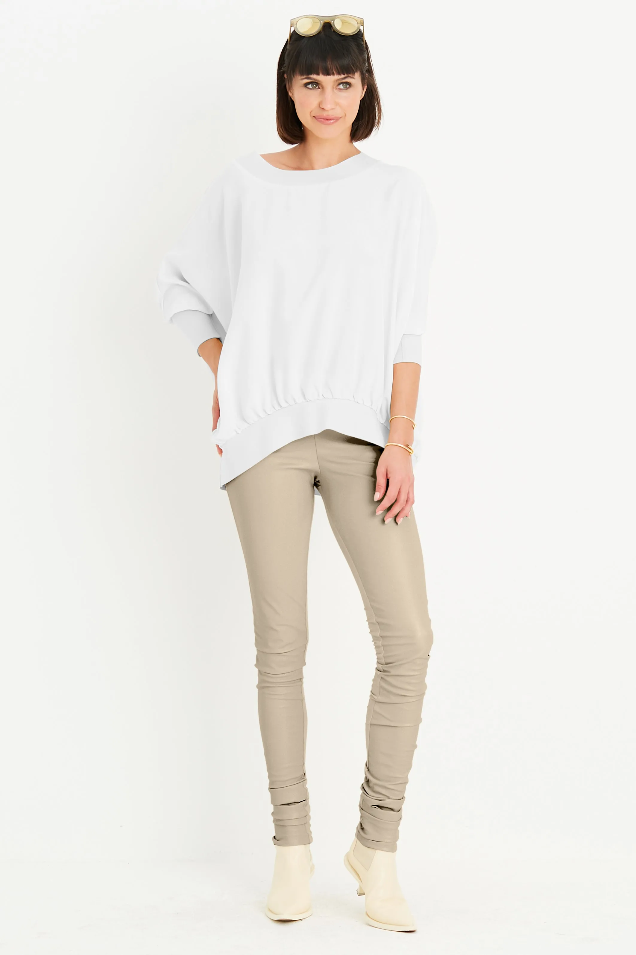 Peachskin Bubble Top