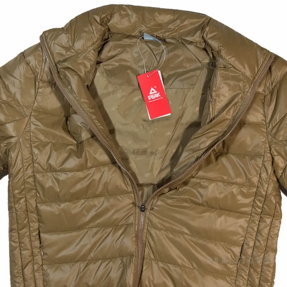PEAK THIN PADDING JACKET (CORE PRODUCTS) F554017 CAMEL