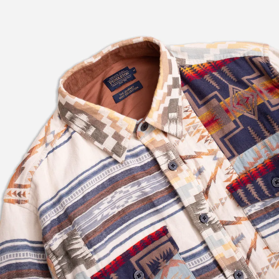 Pendleton La Pine Patchwork Overshirt - Patchwork