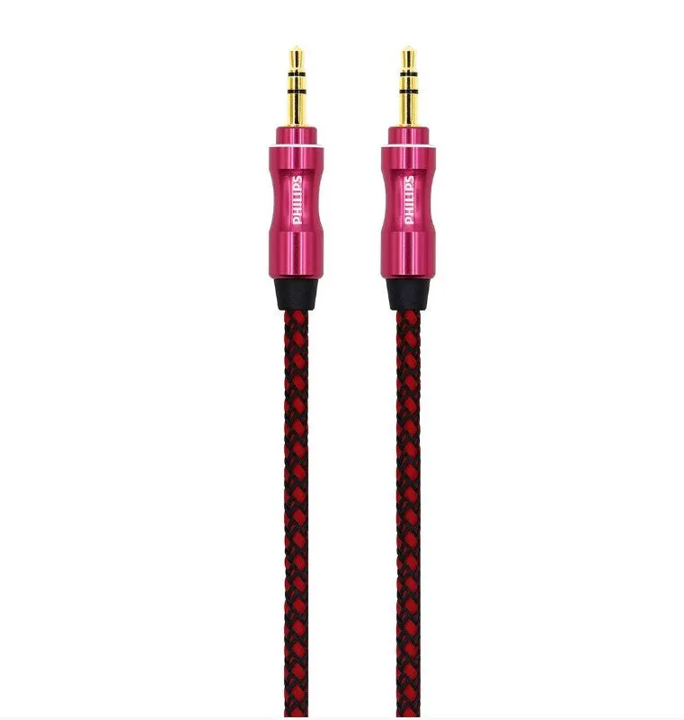 PHILIPS Audio AUX cable 3.5mm male to 3.5mm male 1.2m SWA6234B