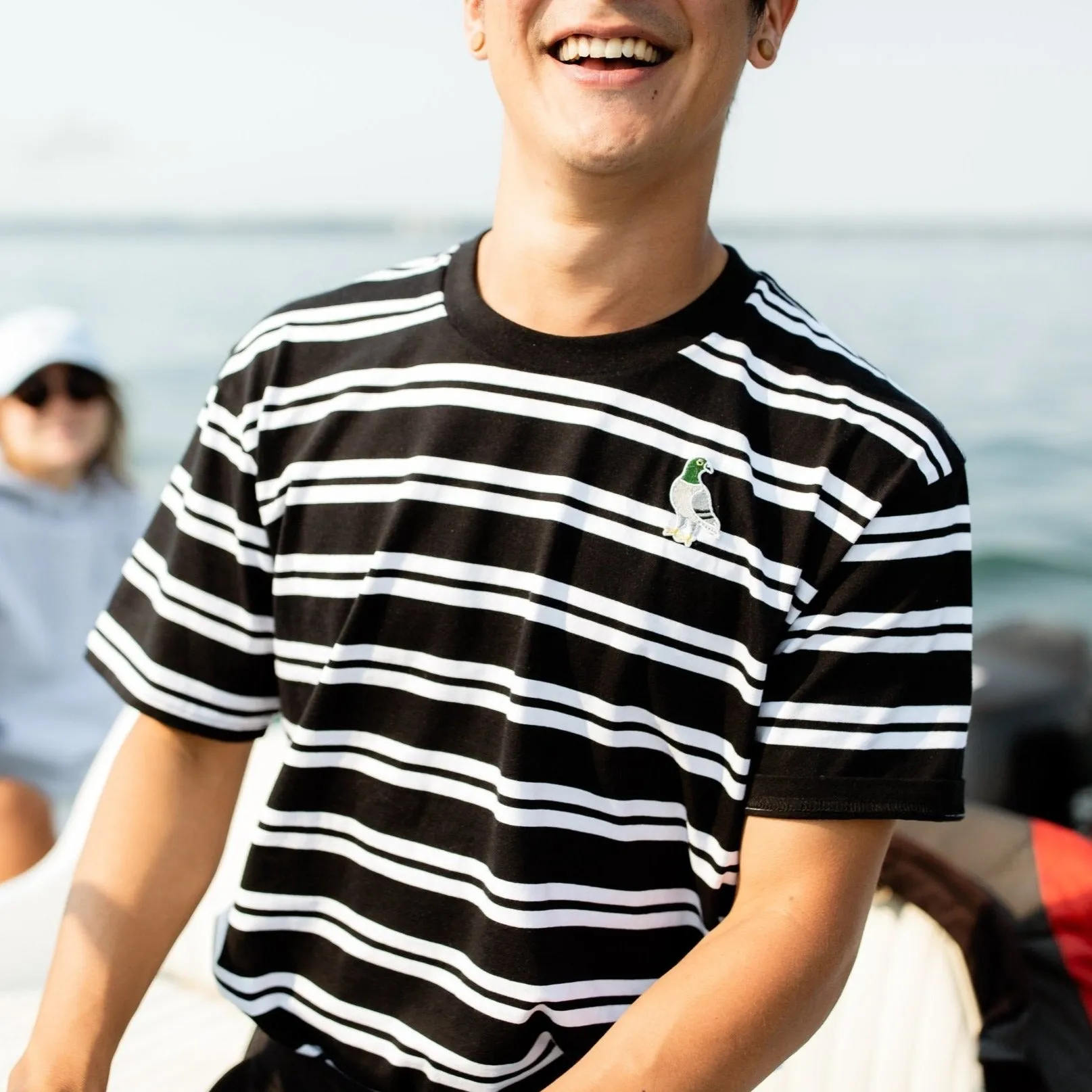 Pigeon Stripe Tee