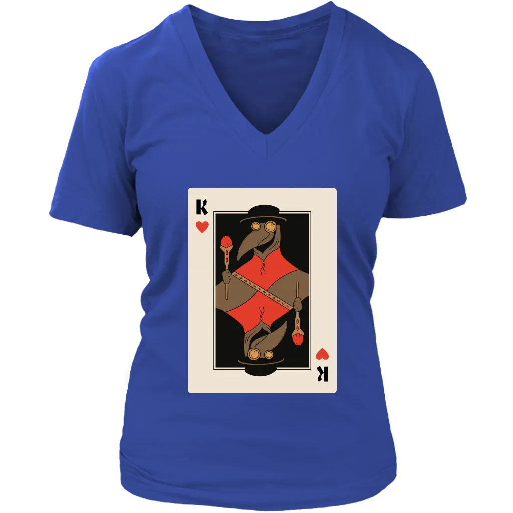 Plague Dr. T-shirt, Plague Dr. Playing Card T-shirt, Funny Plague Dr. Shirt, Funny Gift, Playing Card Shirt