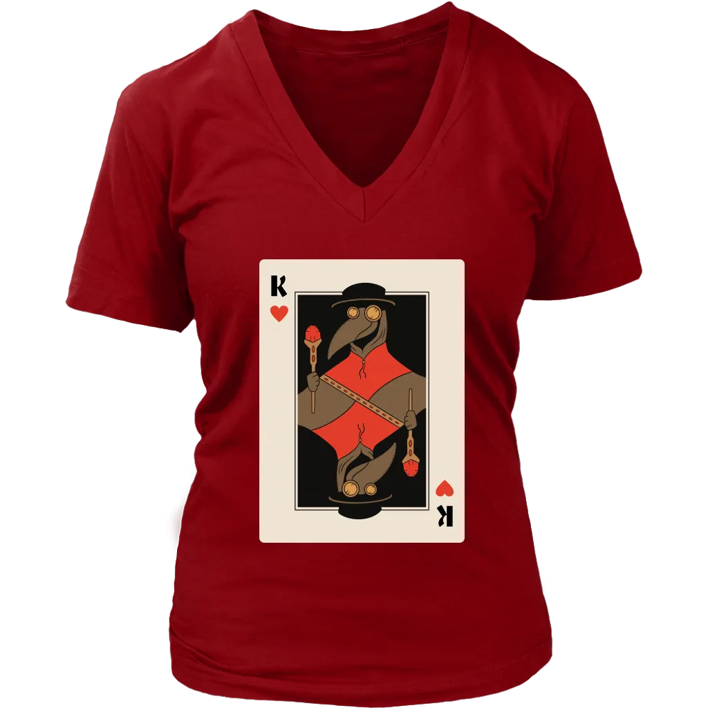 Plague Dr. T-shirt, Plague Dr. Playing Card T-shirt, Funny Plague Dr. Shirt, Funny Gift, Playing Card Shirt