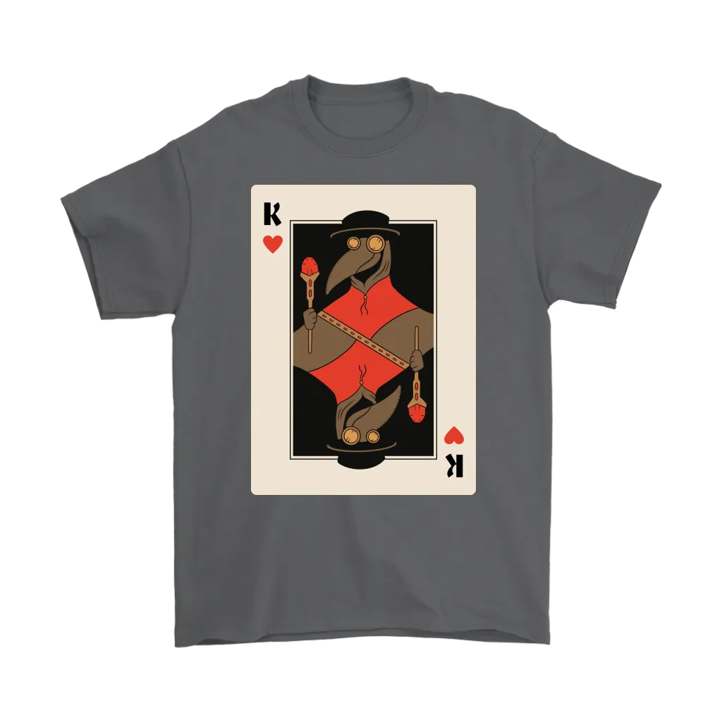 Plague Dr. T-shirt, Plague Dr. Playing Card T-shirt, Funny Plague Dr. Shirt, Funny Gift, Playing Card Shirt