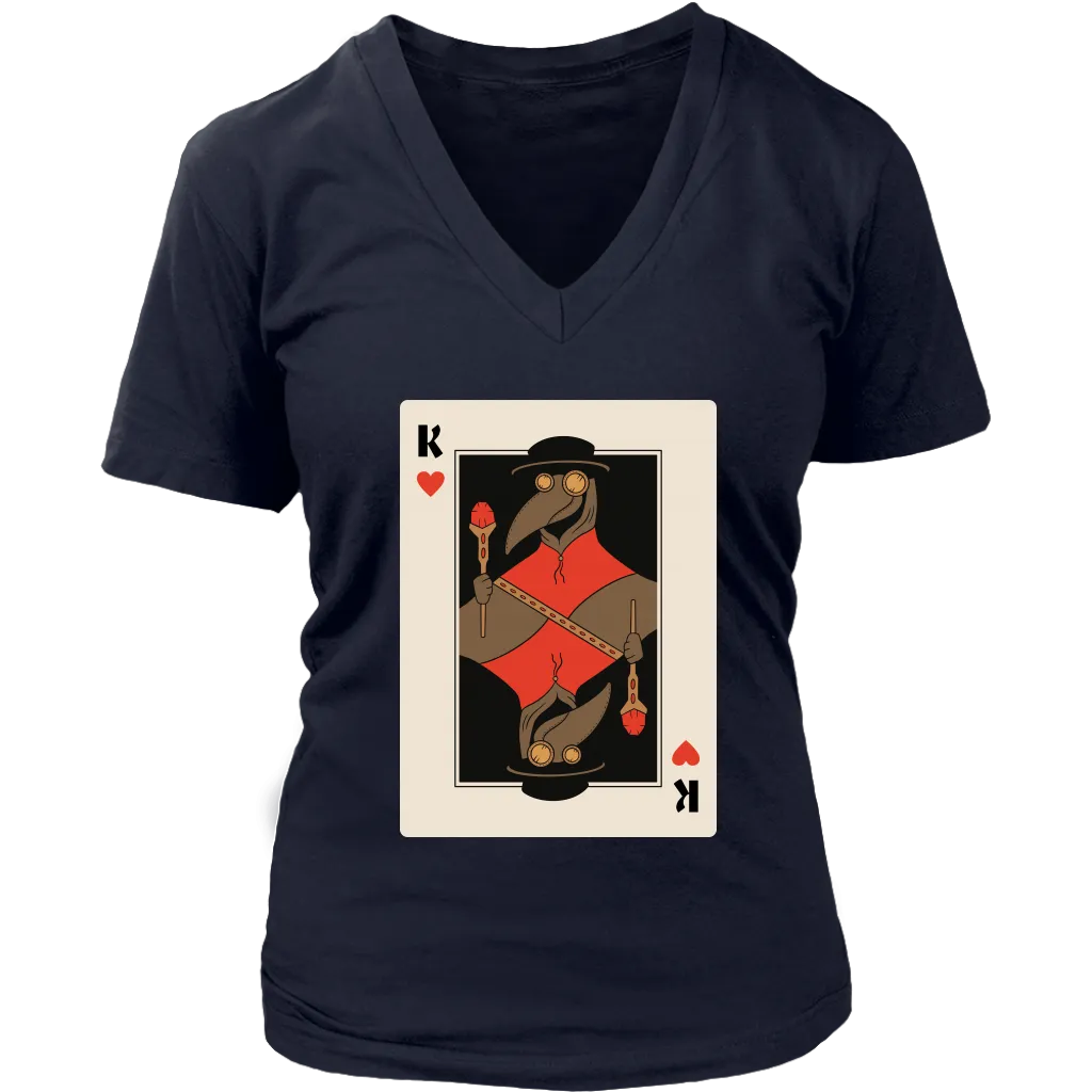 Plague Dr. T-shirt, Plague Dr. Playing Card T-shirt, Funny Plague Dr. Shirt, Funny Gift, Playing Card Shirt