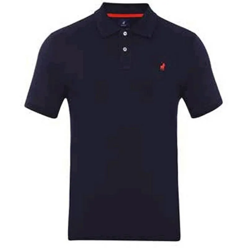 Polo Stretch Pique Golfer Navy