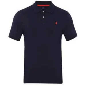 Polo Stretch Pique Golfer Navy