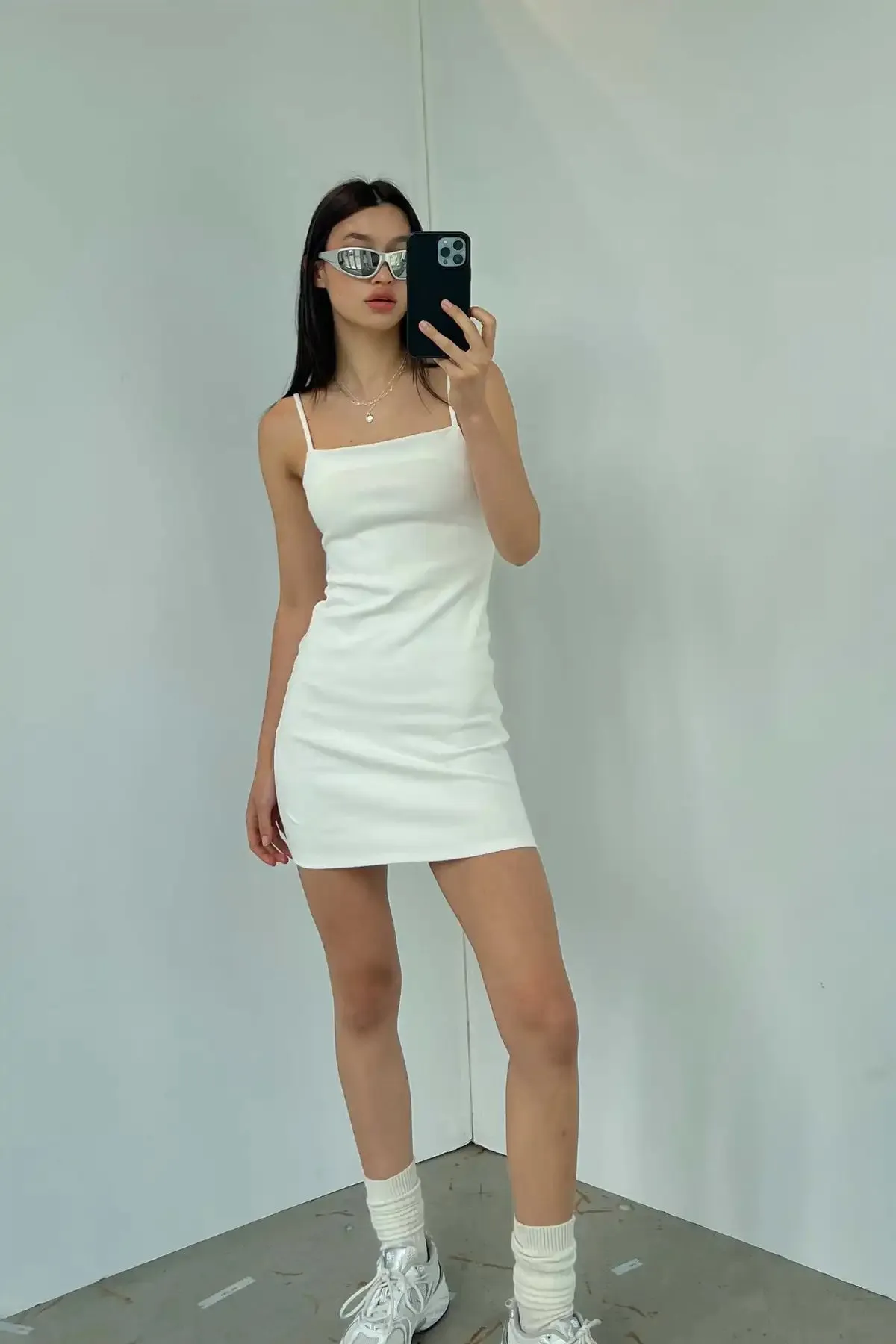 Ponte Knit Mini Dress
