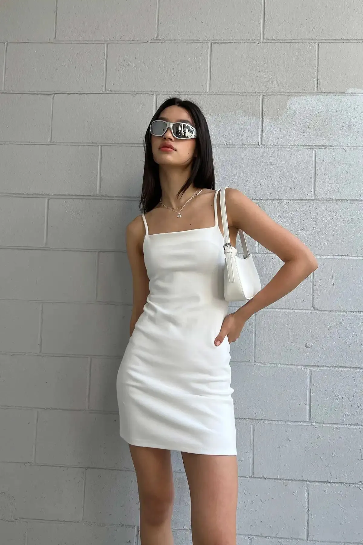 Ponte Knit Mini Dress