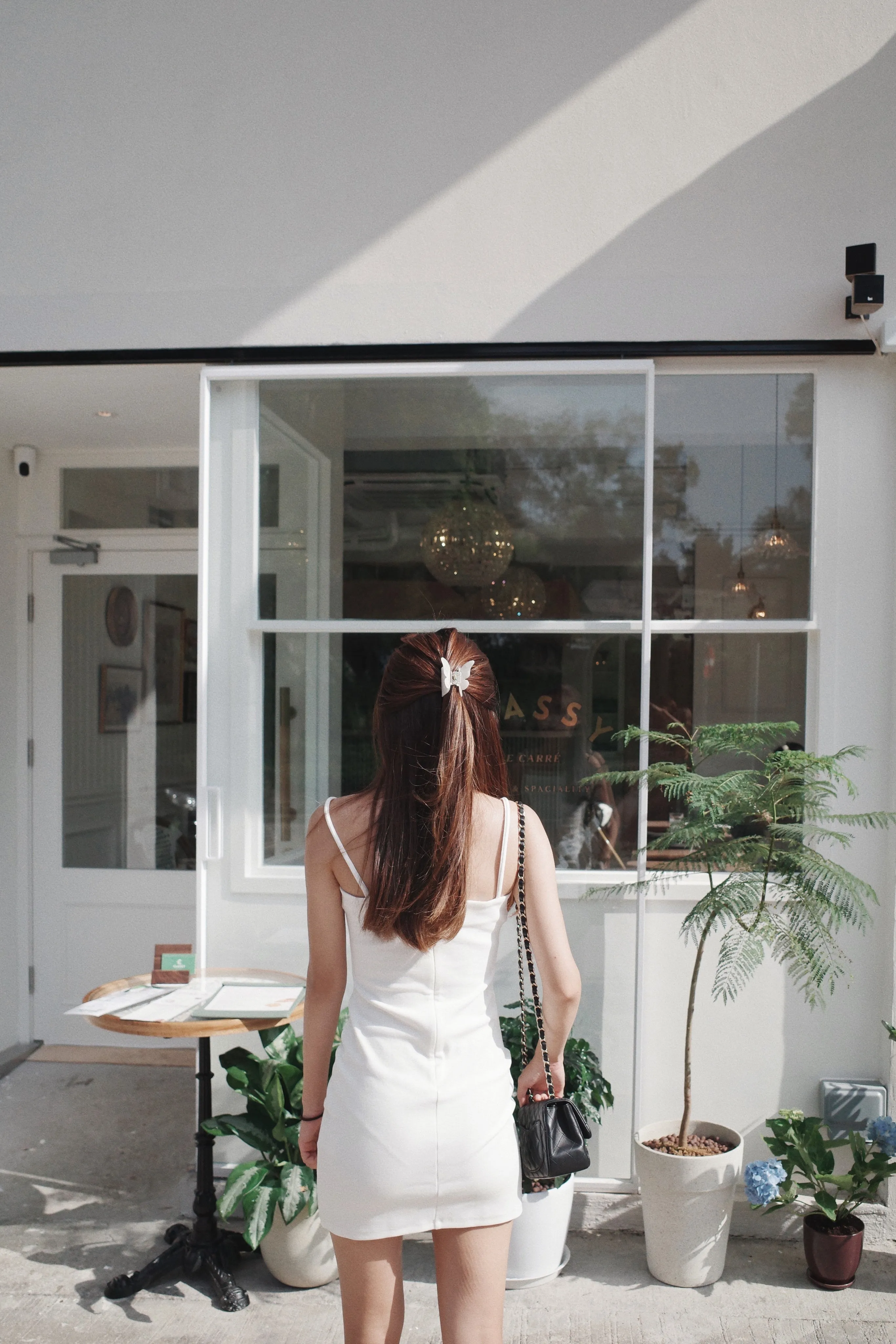 Ponte Knit Mini Dress