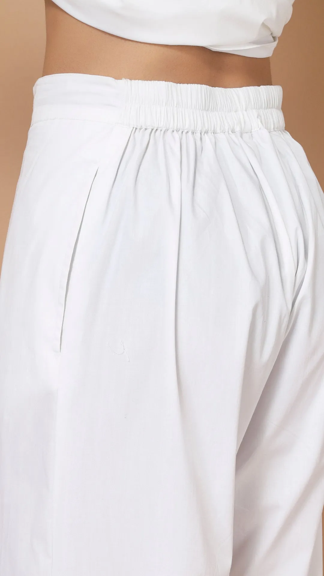 POPLIN PANTS