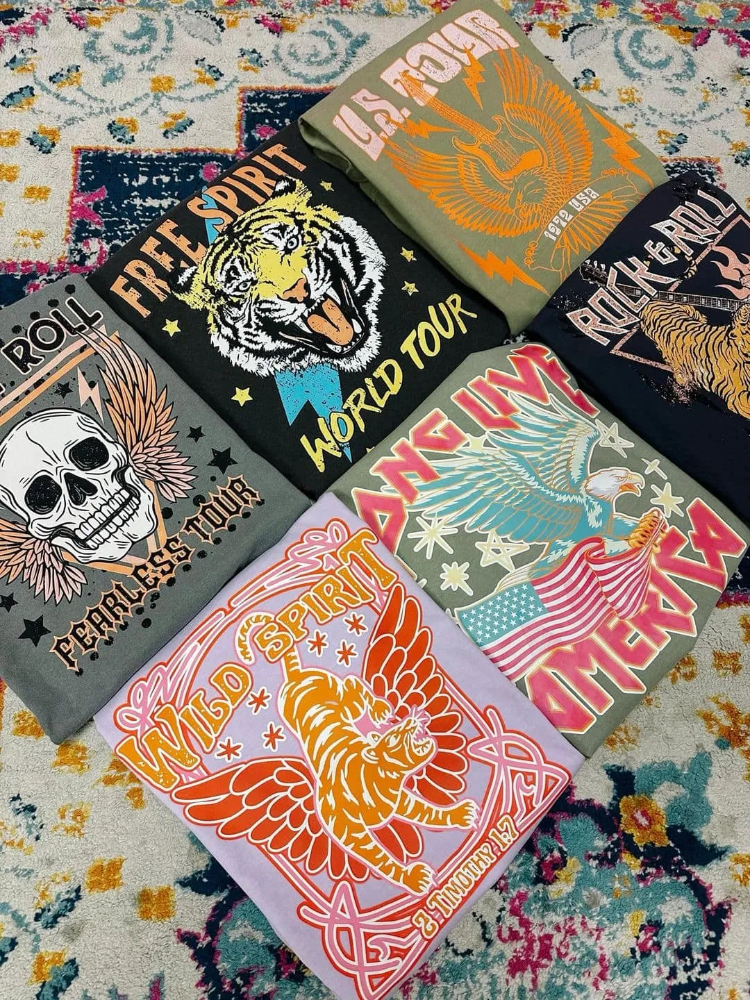 PREORDER: Rock & Roll Baby Graphic Tee (Ships in 2-3 Weeks)