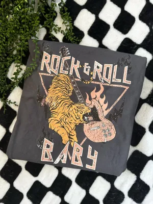 PREORDER: Rock & Roll Baby Graphic Tee (Ships in 2-3 Weeks)