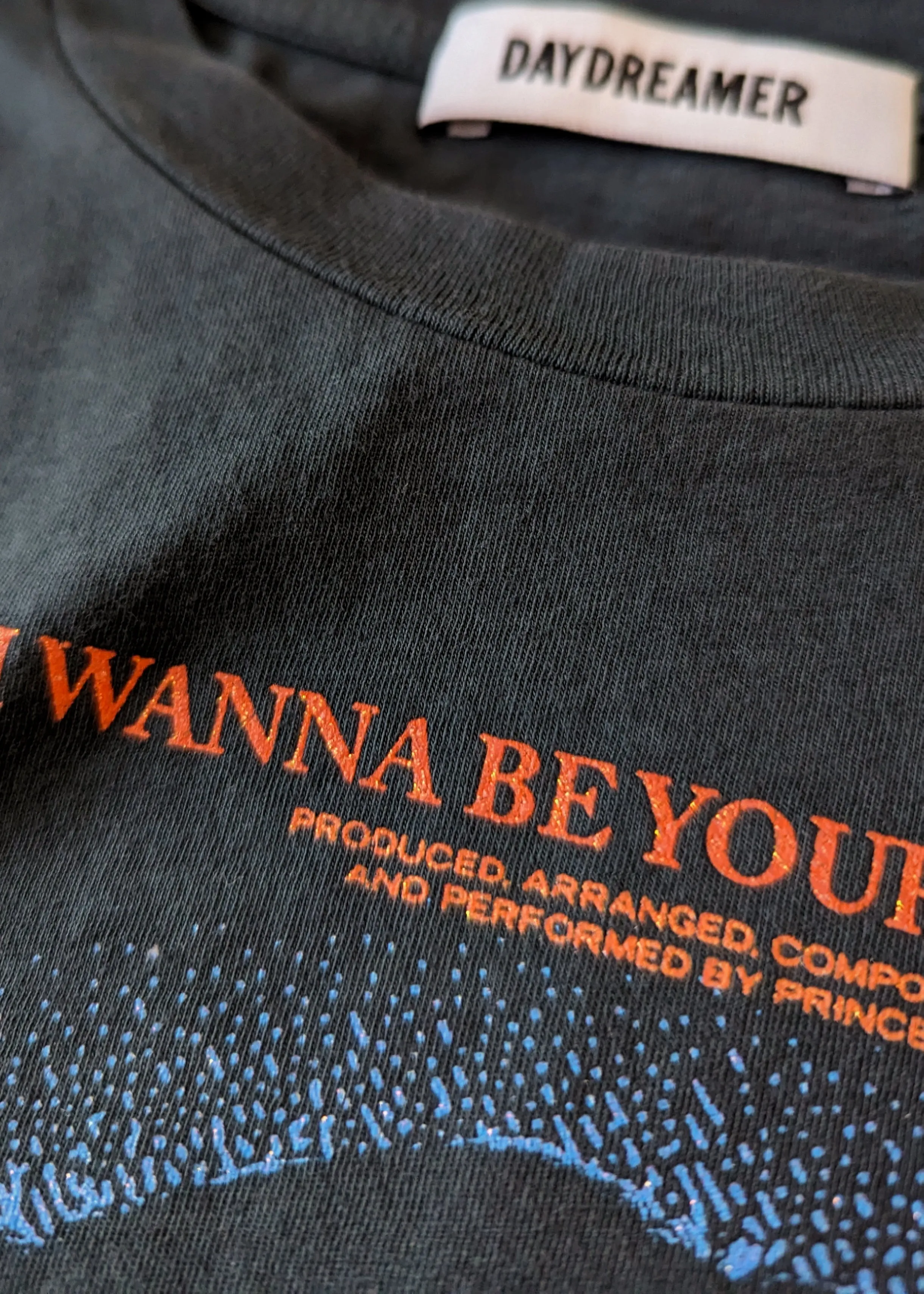 Prince I Wanna Be Your Lover Glitter Solo Tee