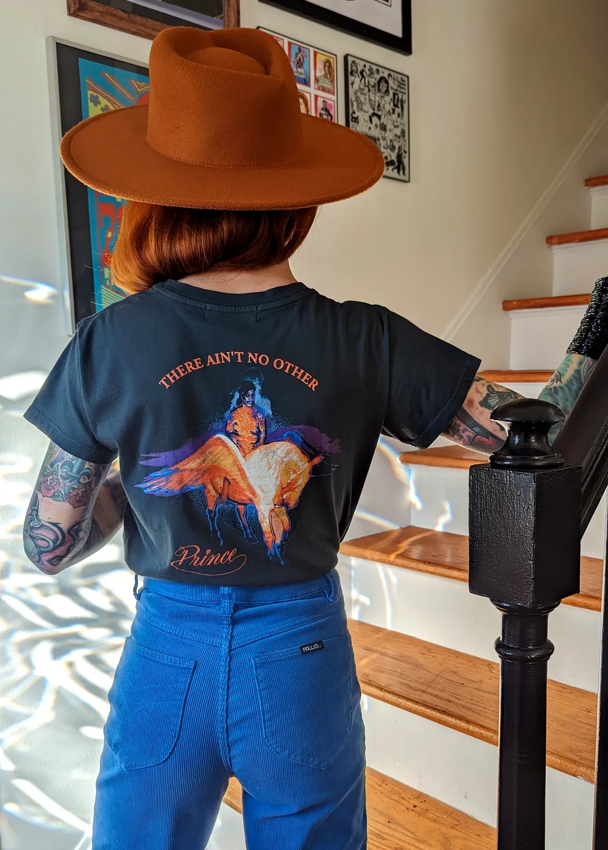 Prince I Wanna Be Your Lover Glitter Solo Tee