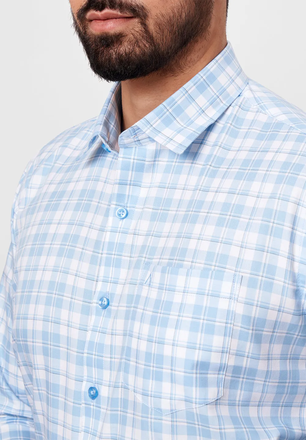 Pure Cotton Formal-Slim Fit Shirt - S42665