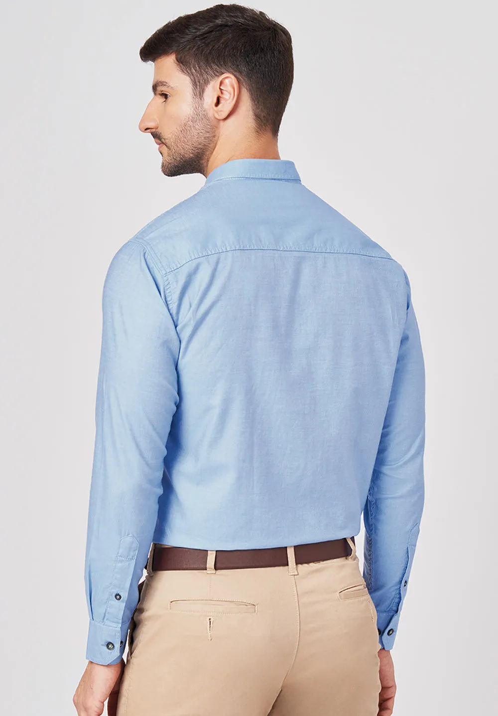 Pure Cotton Formal-Slim Fit Shirt - S42705