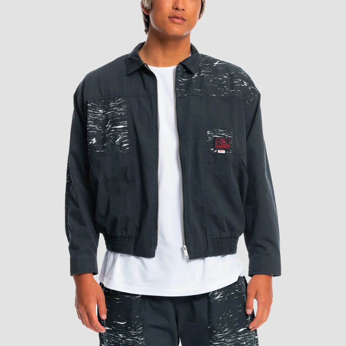 Quiksilver x Stranger Things Upside Down Vecnas Lair Jacket Black
