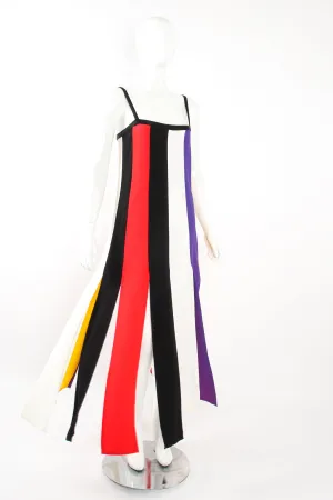Rainbow Stripe Carwash Dress
