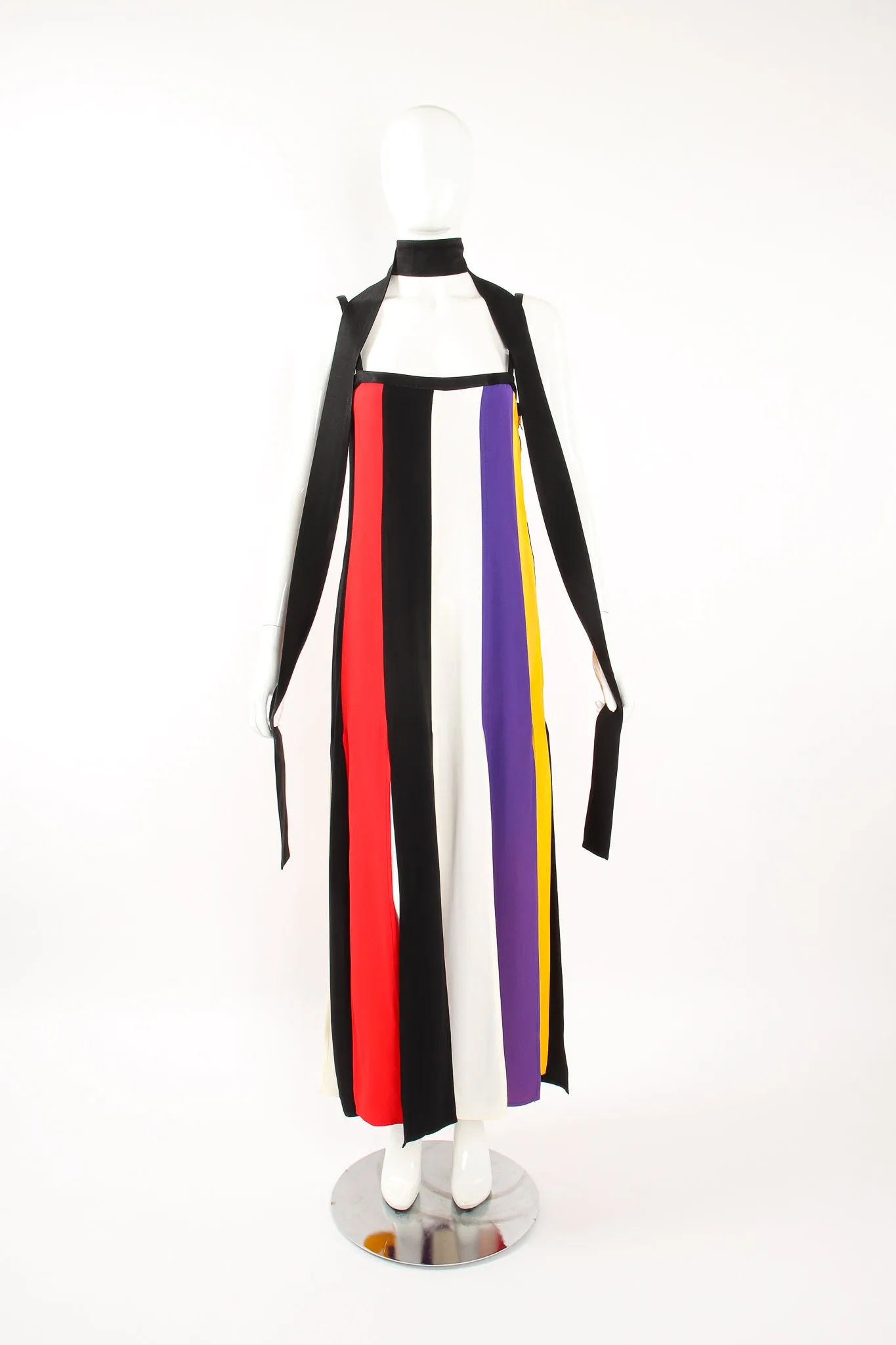 Rainbow Stripe Carwash Dress