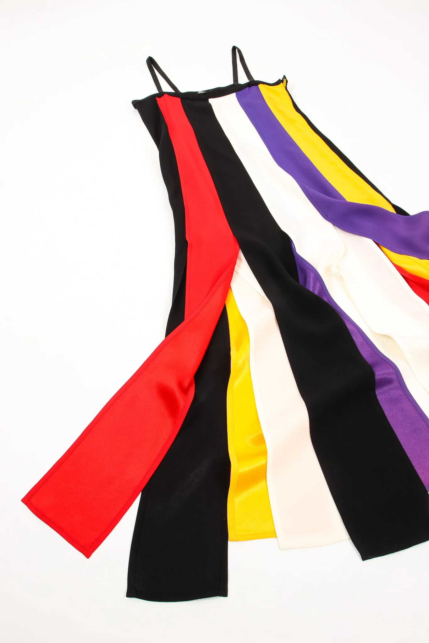Rainbow Stripe Carwash Dress