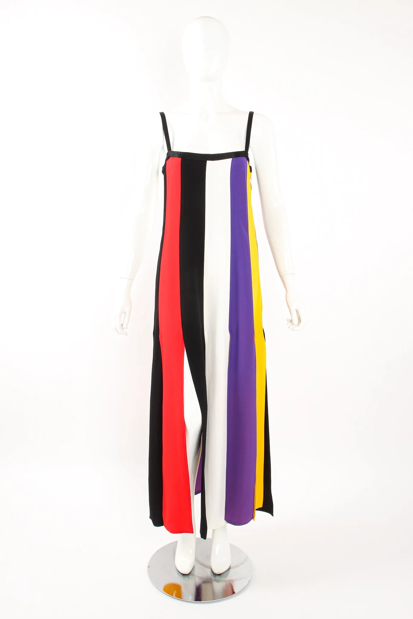 Rainbow Stripe Carwash Dress