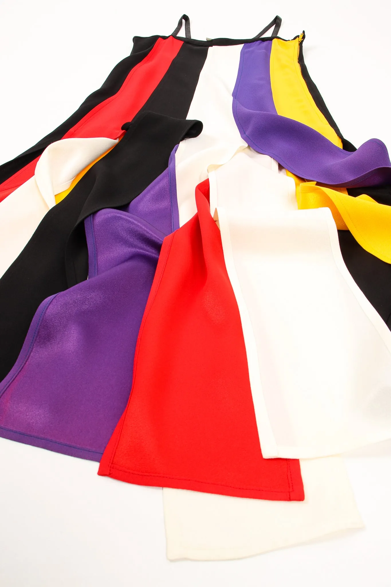 Rainbow Stripe Carwash Dress