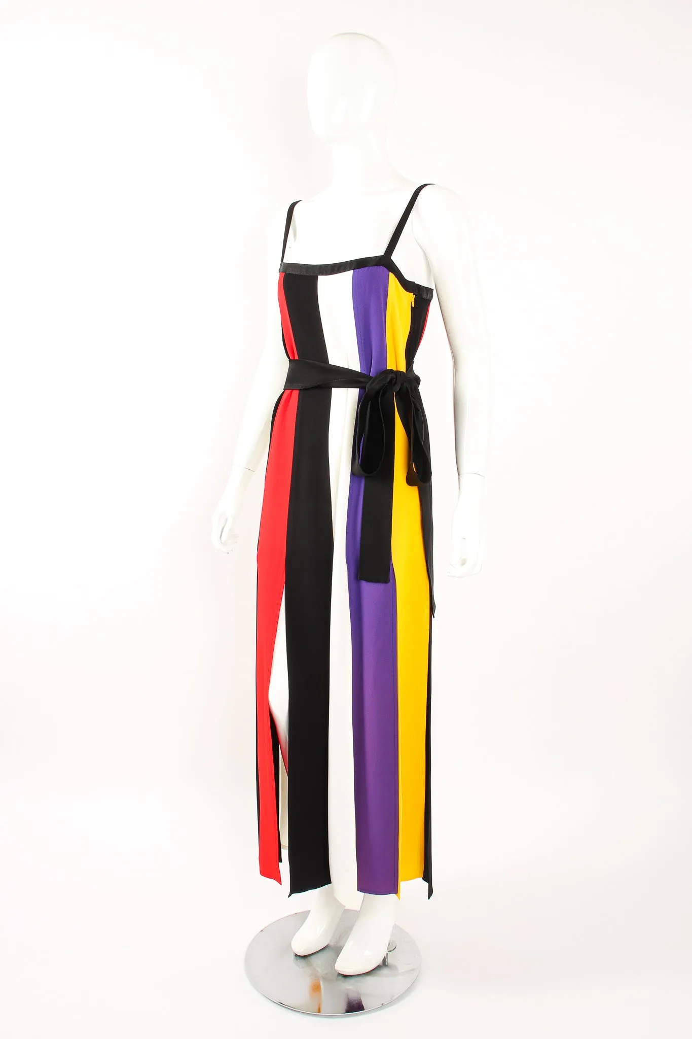 Rainbow Stripe Carwash Dress