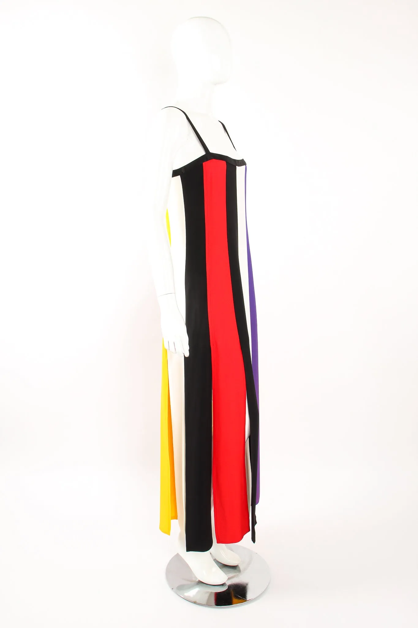 Rainbow Stripe Carwash Dress