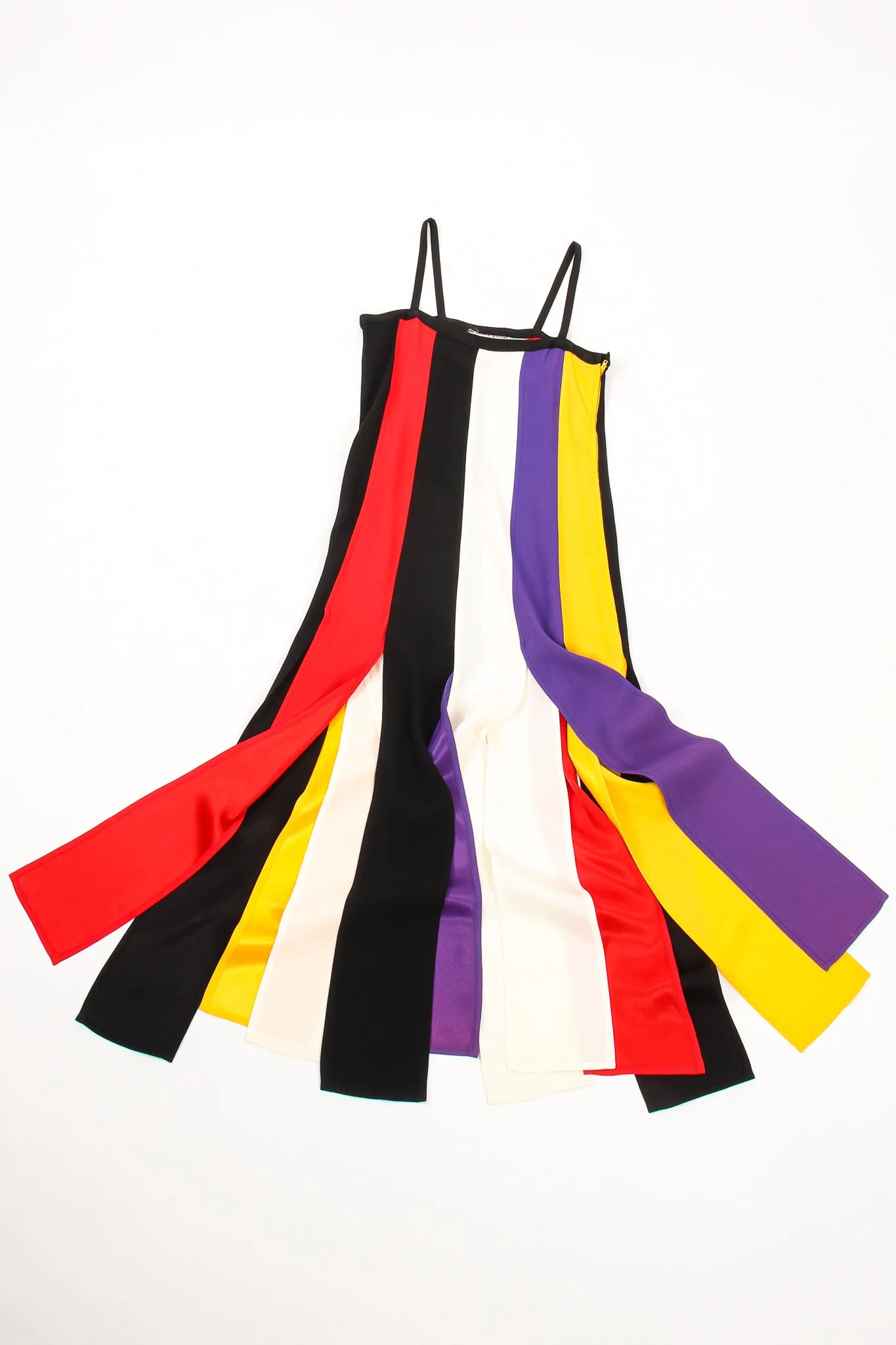 Rainbow Stripe Carwash Dress